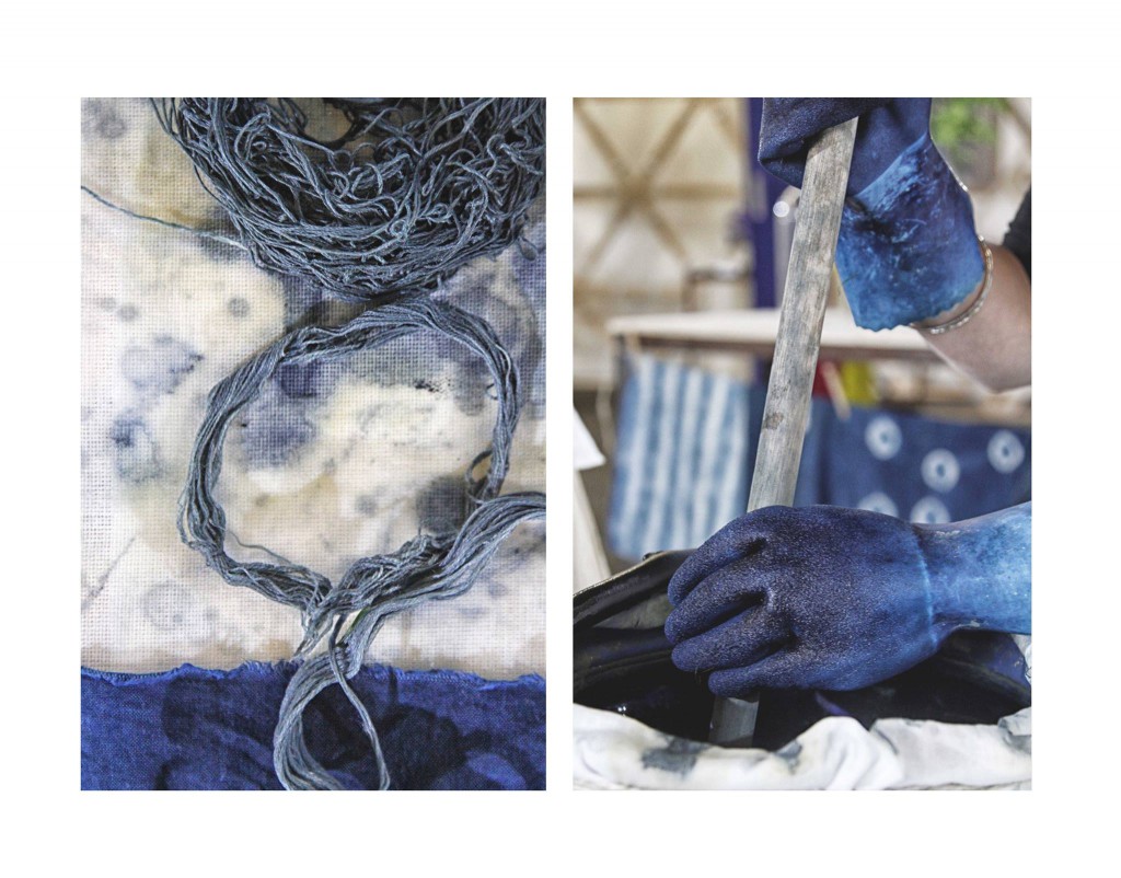 ITO – natürliche Indigo Färbewerkstatt. Bild: Studio by Judith ter Haar