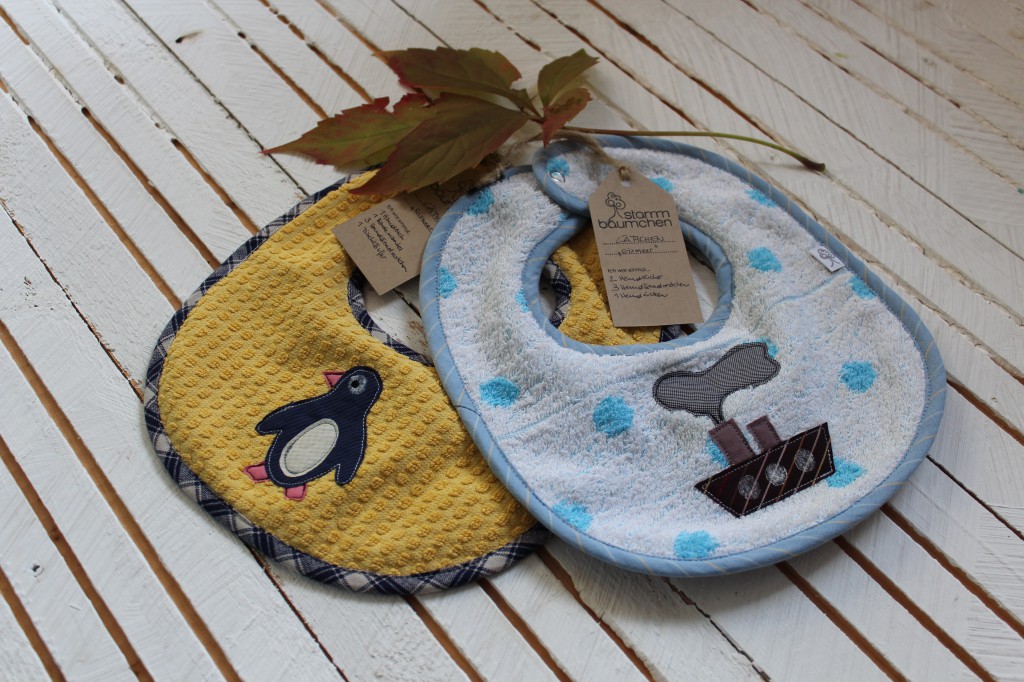 lätzchen mit pinguine