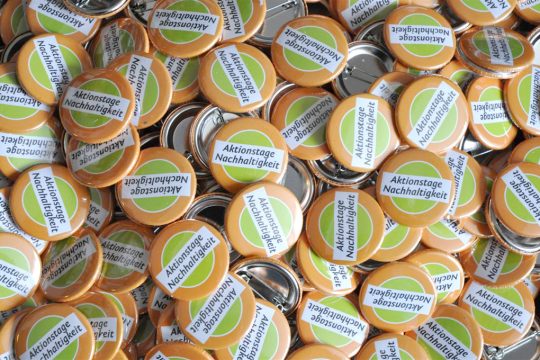 buttons nachhaltigkeit