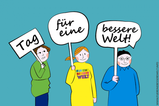tag für eine bessere welt bild