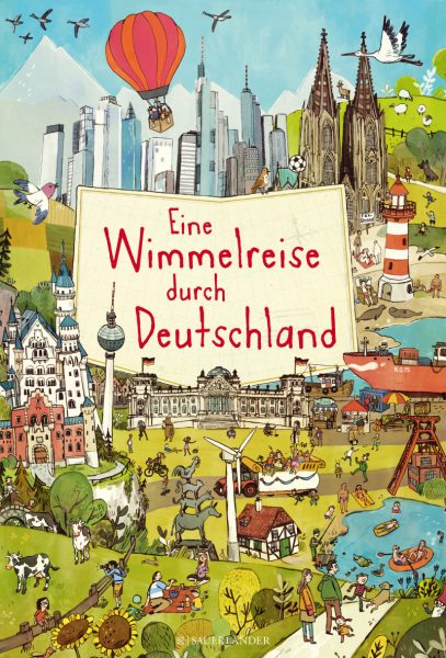 Eine Wimmelreise durch Deutschland von Brigitte Hoffmann © S. Fischer Verlag GmbH, Frankfurt am Main 2016