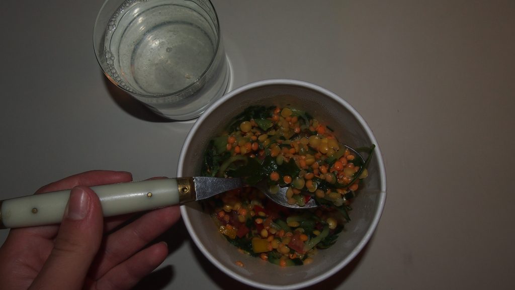 Basenbox Basische Ernährung Linsensalat