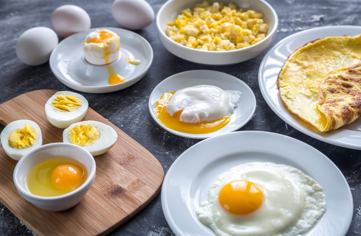 Eier-Gerichte