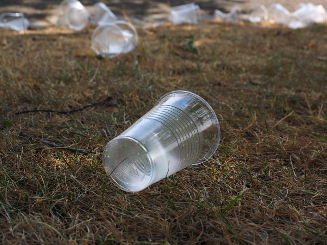 Einweg-Geschirr ist bei jeder Party, die draußen stattfindet, ein Problem für die Umwelt.