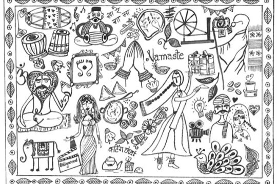 Indien in seiner Vielfalt beim ersten SEVA India--Festival in Wien.