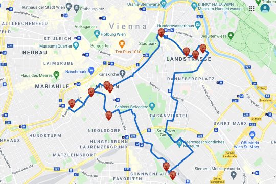 Eine Übersicht über die Endlich-Raus-Tour von Gusto Guerilla