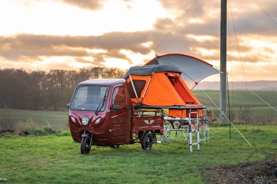 Umgebauter Piaggio Ape
