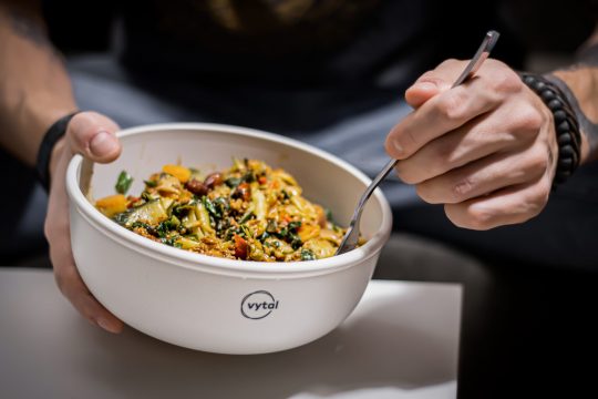 Mehrweg-Behälter des Kölner Start-ups Vytal