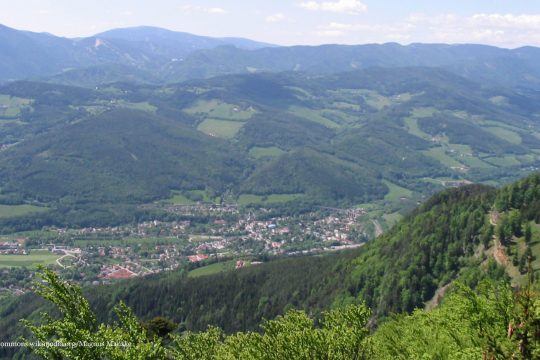 Luftbild Schwarzatal