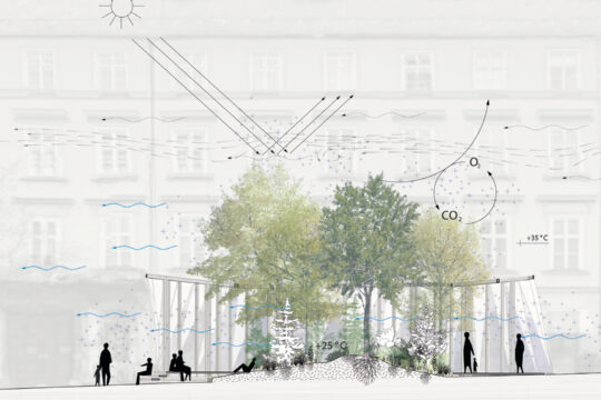 Illustration Klimakulturpavillon