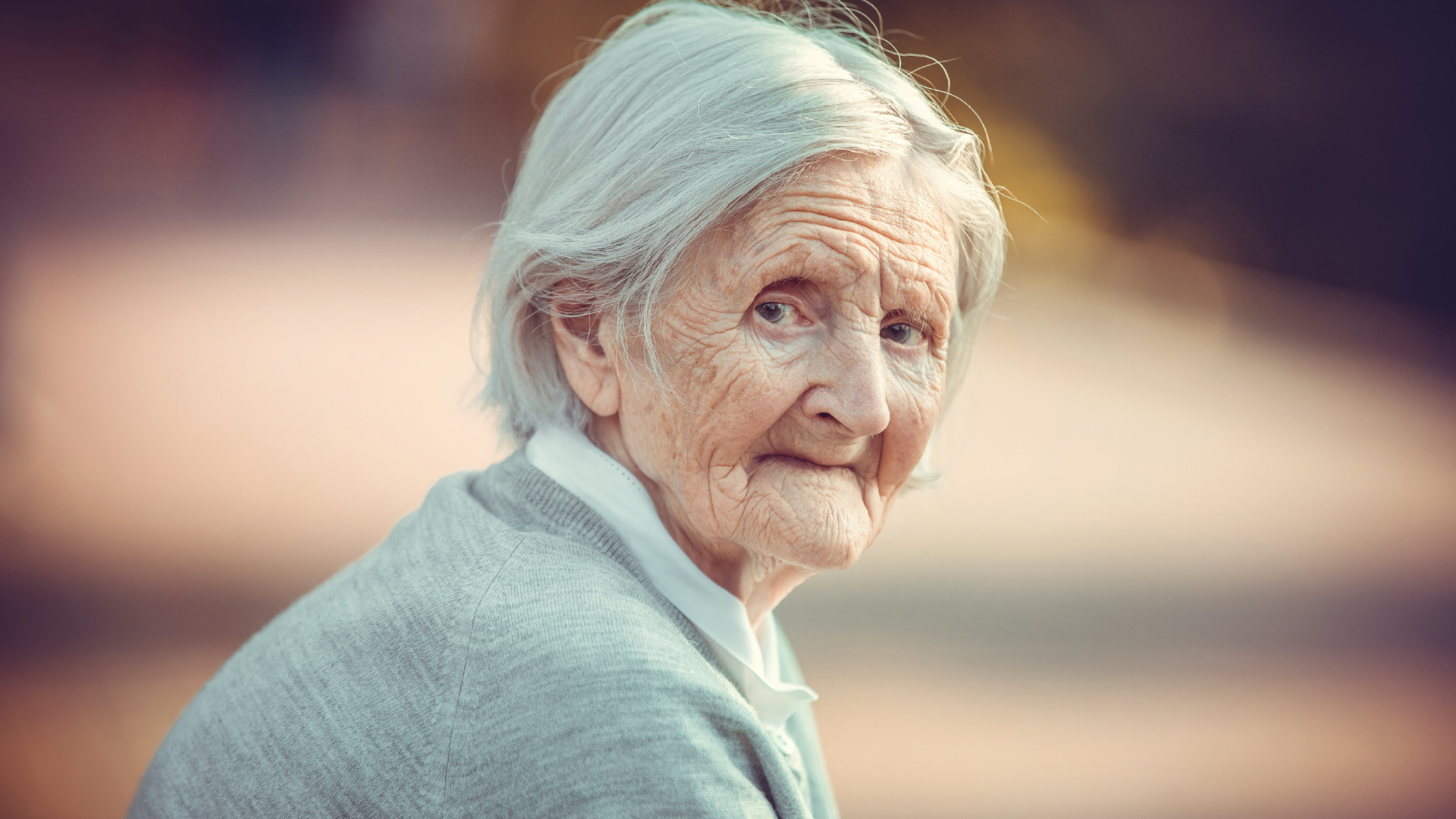 Frau im Portrait