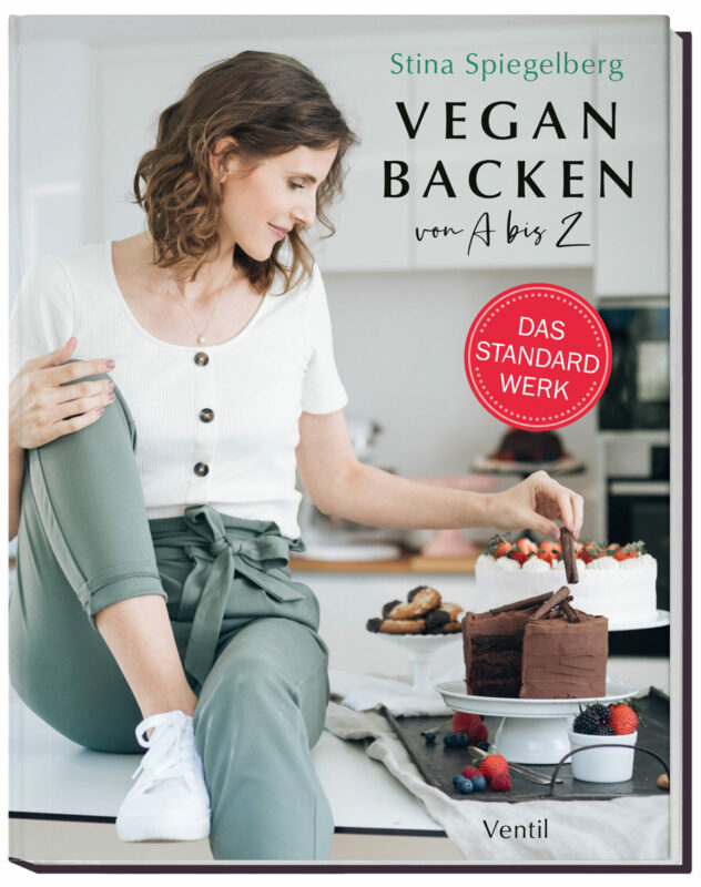 »Vegan Backen von A bis Z« Buchcover