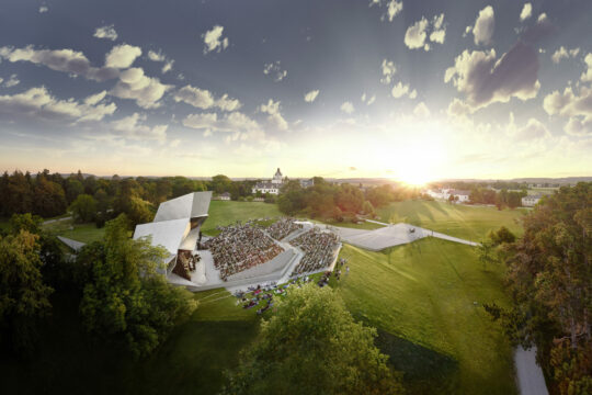 Das Gelände des Musikfestivals Grafenegg.