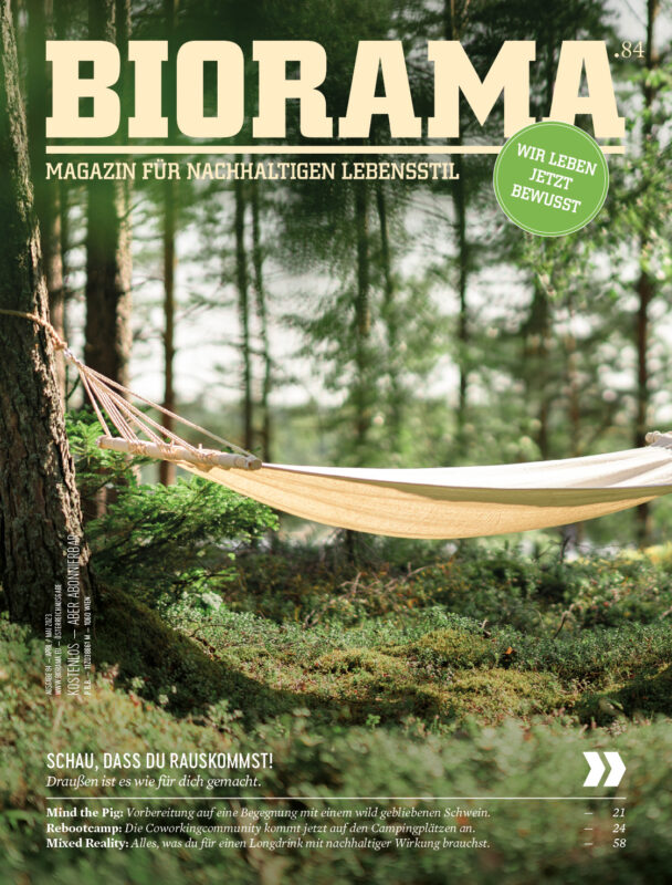 Cover BIORAMA Ausgabe 84