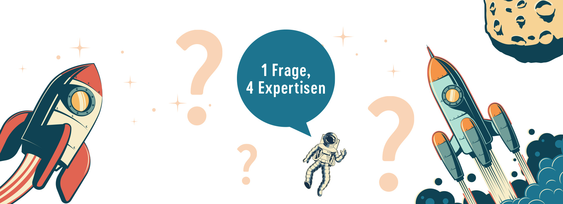 1 Frage, 4 Expertisen