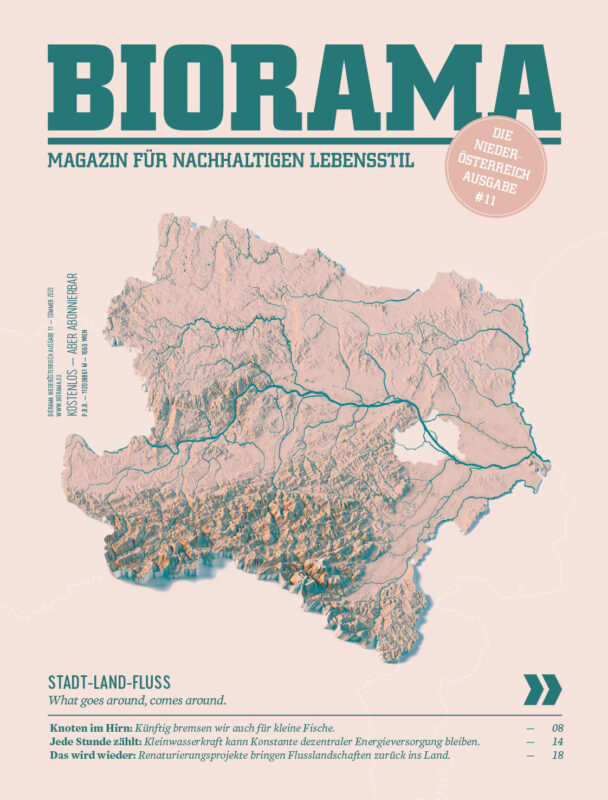COVER des Magazins BIORAMA Niederösterreich 11