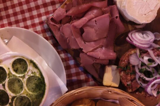 Essen von Gigerl dem Stadtheuriger.