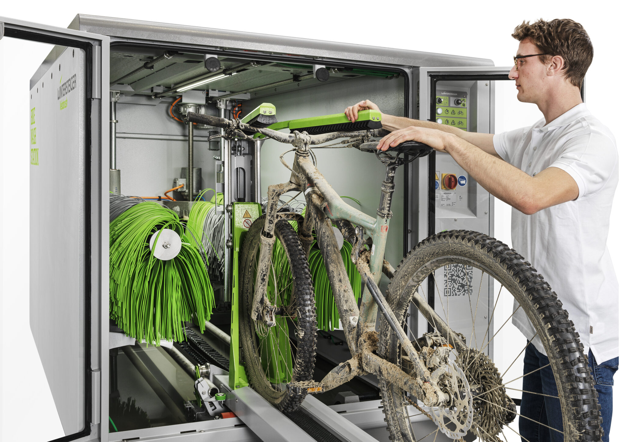Die »Velobrush« von Wintersteiger Sports.