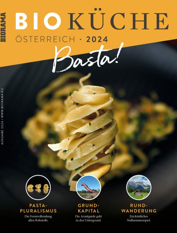 Cover des Bookazines »BIORAMA BIOKÜCHE 2024«.