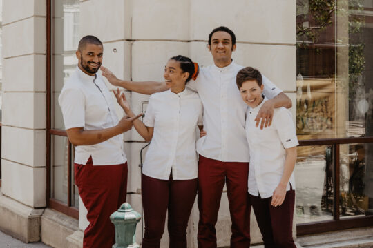 Das Team des »Bellys's Bistro«.