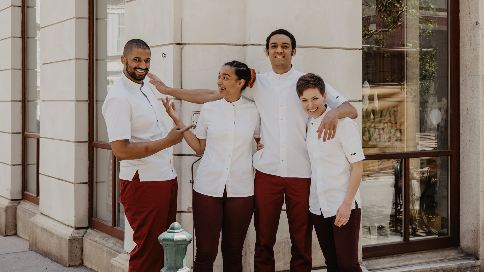 Das Team des »Bellys's Bistro«.