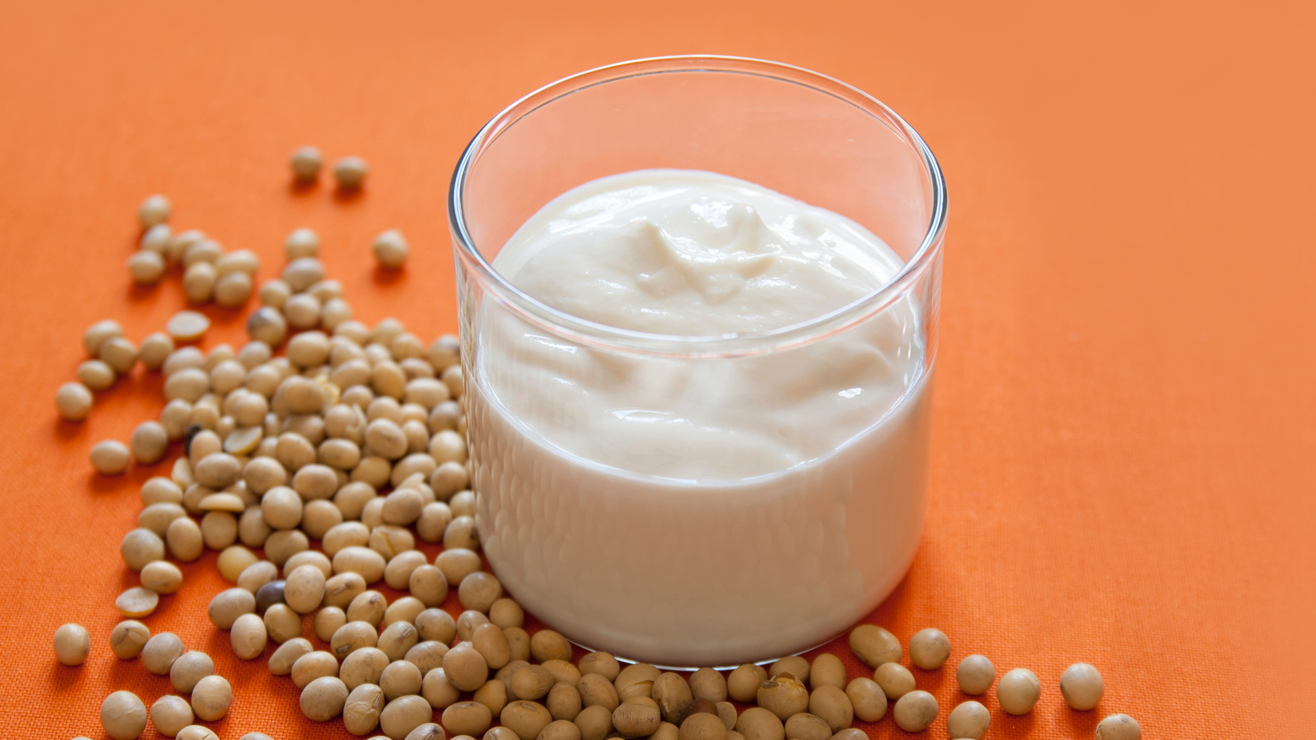 Pflanzlicher Joghurt.