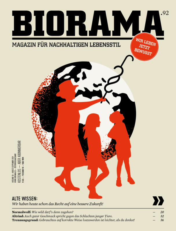 Das Cover der BIORAMA Ausgabe 92
