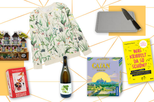 Eine Collage aus verschiedenen Produkten.