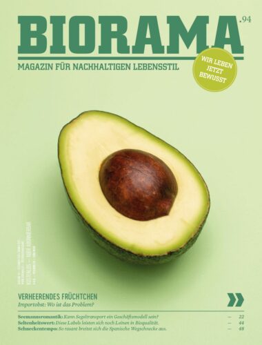 Das Cover der BIORAMA Ausgabe 94
