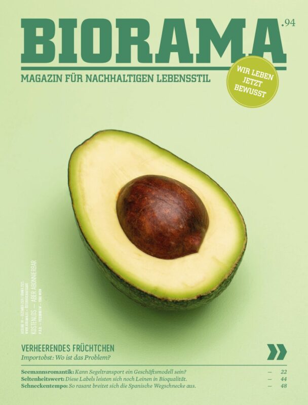 Das Cover der BIORAMA Ausgabe 94