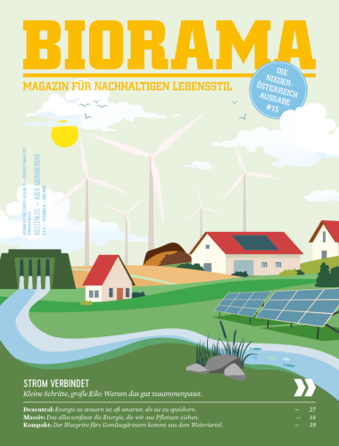 Das Cover der BIORAMA Niederösterreich Ausgabe 15