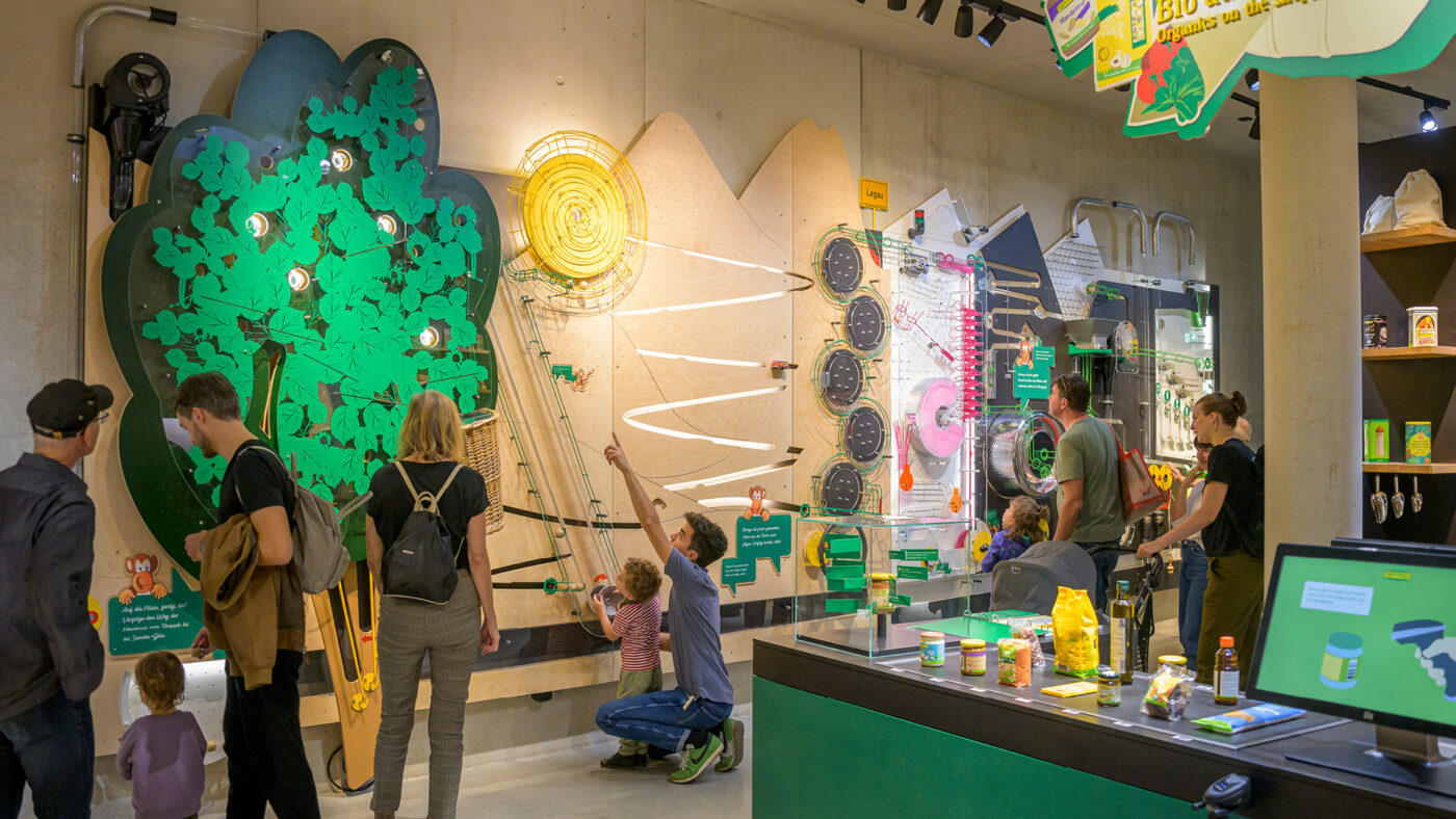 Innenaufnahme der Erlebniswelt von Rapunzel.