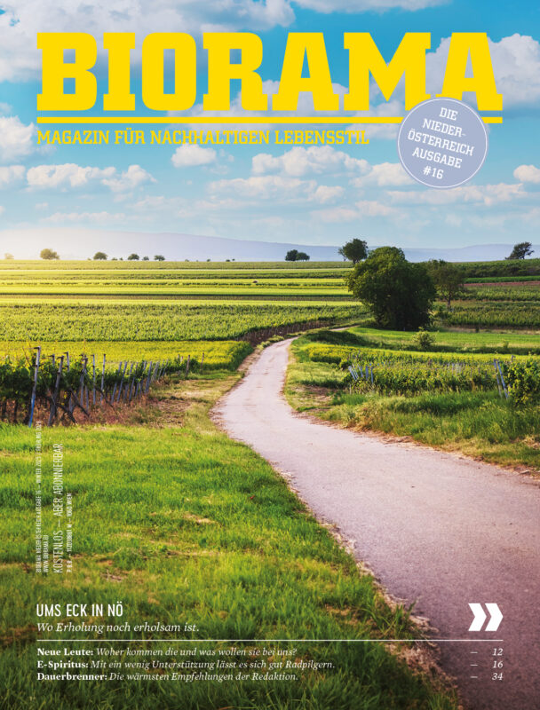 COVER der Ausgabe BIORAMA NIEDERÖSTERREICH #16