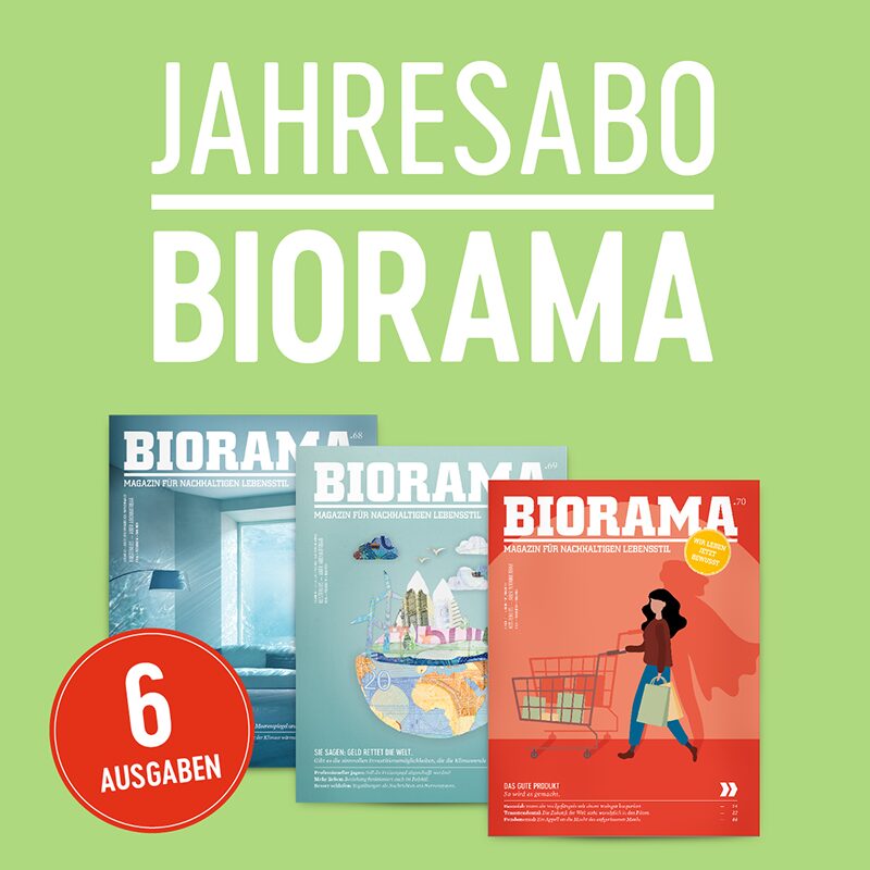 BIORAMA Jahresabo