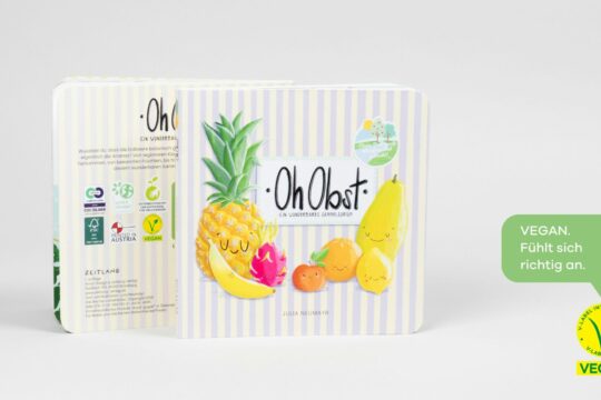 »Oh Obst«, erschienen im oberbayerischen Zeitlang Verlag. (Bild: Gugler Medien GmbH / Jürgen Thoma)