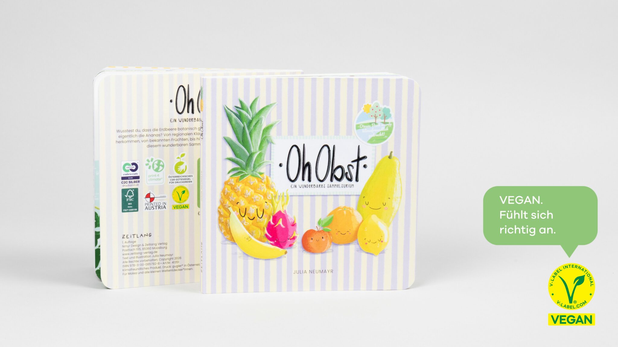 »Oh Obst«, erschienen im oberbayerischen Zeitlang Verlag. (Bild: Gugler Medien GmbH / Jürgen Thoma)