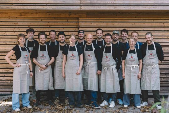 Österreichische VertreterInnen der Slow Food Cooks' Alliance (Bild: Slow Food Österreich / Mara Hohla)