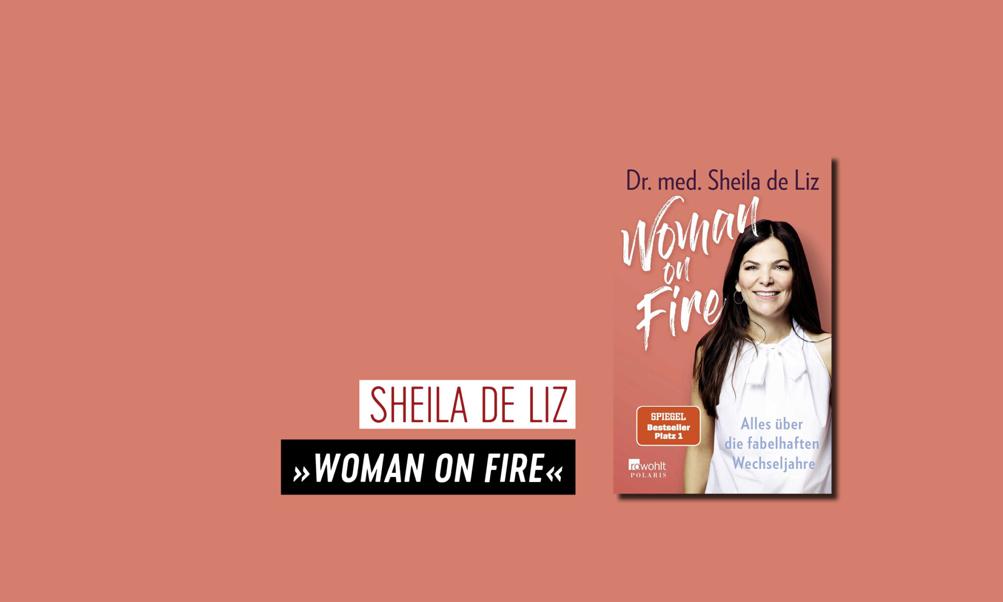 Cover des Buches »Woman on Fire« von Sheila de Liz.
