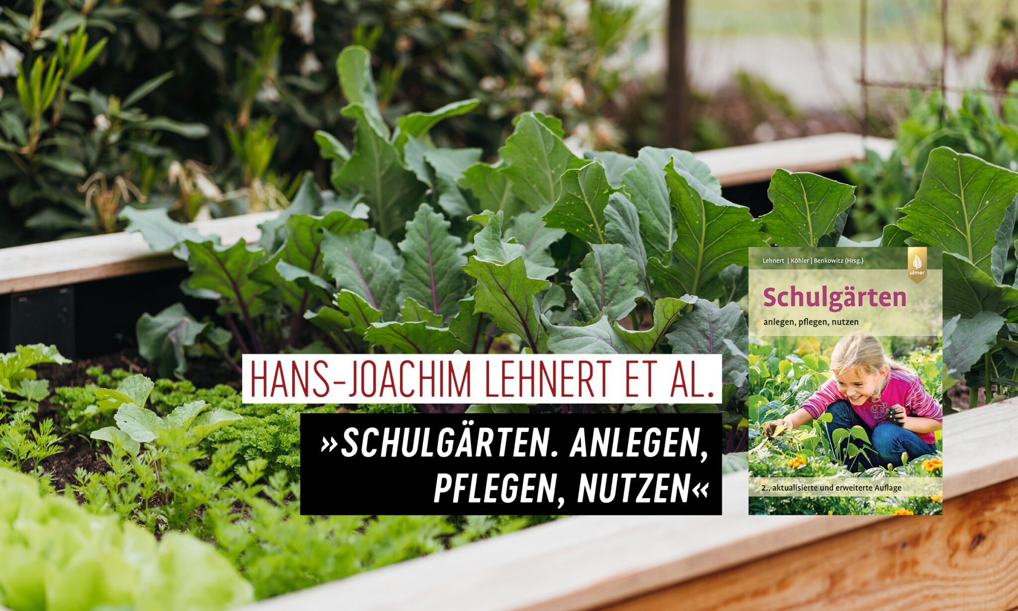 Cover des Buches »Schulgärten. Anlegen, pflegen, nutzen« von Hans-Joachim Lehnert et al.
